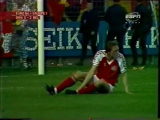 84 Denmark vs Belgium 3-2
