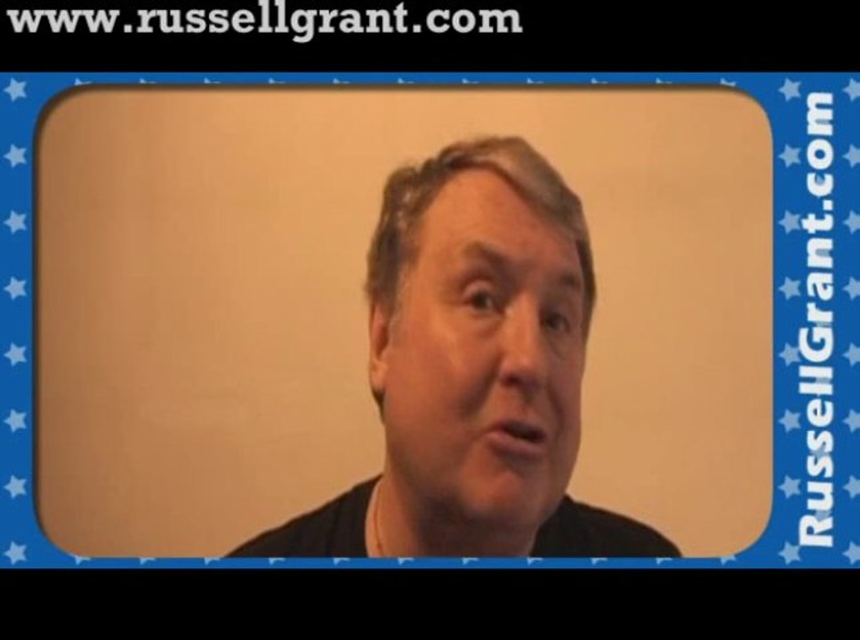 Russell Grant Video Horoscope Libra November Monday 18th 2013 www.russellgrant.com