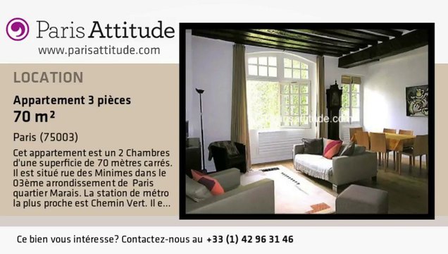 Appartement 2 Chambres à louer - Place des Vosges, Paris - Ref. 2322