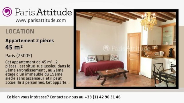 Appartement 1 Chambre à louer - Place Monge, Paris - Ref. 8297