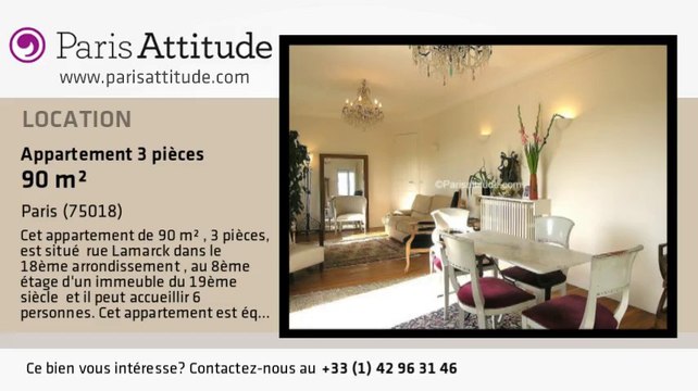 Appartement 2 Chambres à louer - Sacré Cœur, Paris - Ref. 803