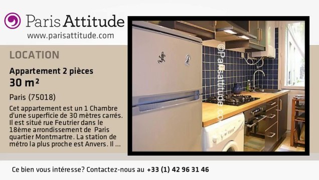 Appartement 1 Chambre à louer - Sacré Cœur, Paris - Ref. 5105
