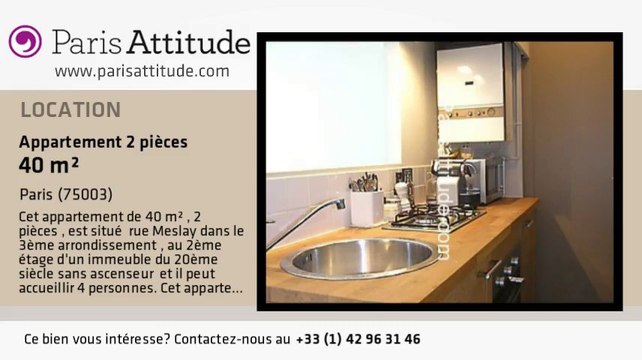 Appartement 1 Chambre à louer - République, Paris - Ref. 6050