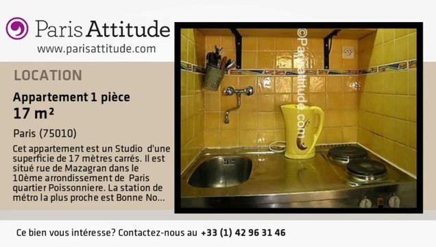 Appartement Studio à louer - Grands Boulevards/Bonne Nouvelle, Paris - Ref. 1459