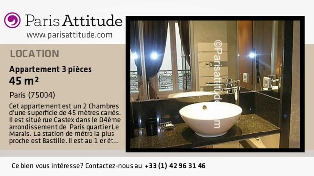 Appartement 2 Chambres à louer - Bastille, Paris - Ref. 3328