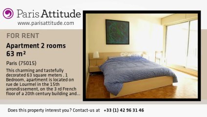 1 Bedroom Apartment for rent - Convention, Paris - Ref. 6321