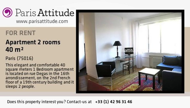 1 Bedroom Apartment for rent - Mirabeau, Paris - Ref. 3010