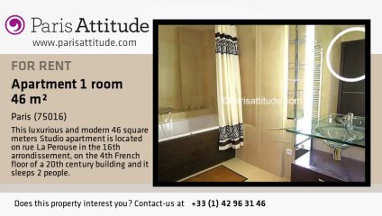 Studio Apartment for rent - Alma Marceau, Paris - Ref. 2024