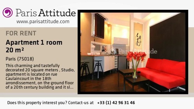 Studio Apartment for rent - Montmartre, Paris - Ref. 7922