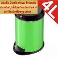 Angebote Hailo Kosmetikeimer 4L T1.4 gruen 26cm Mülleimer Treteimer Abfalleimer