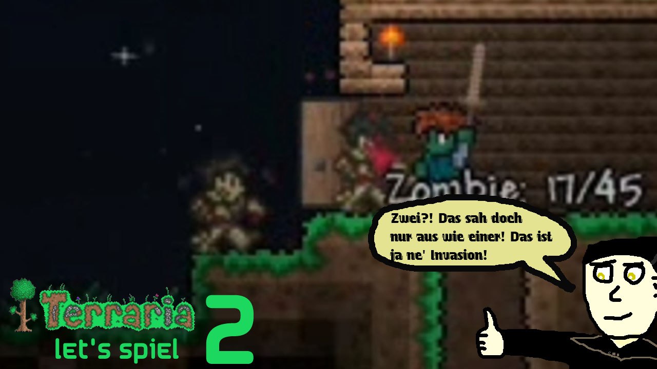 Terraria 'Let's Spiel' (Let's Play) 2: Zombie Invasion
