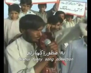 Rj Manzoor kiazai Brahui funny song collection