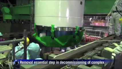 Fukushima operator gives first glimpse of fuel rod removal