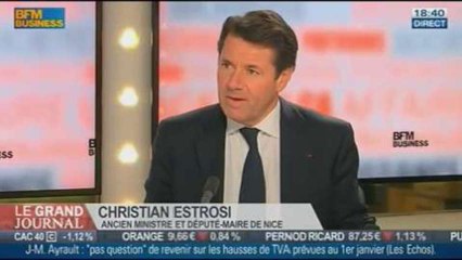 Christian Estrosi, ancien ministre et député-maire de Nice, dans Le Grand Journal - 19/11 3/4