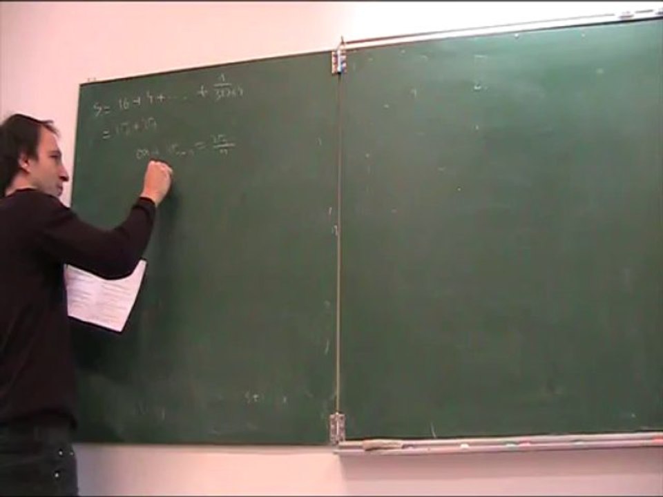 1S Suite geometrique correction exercice