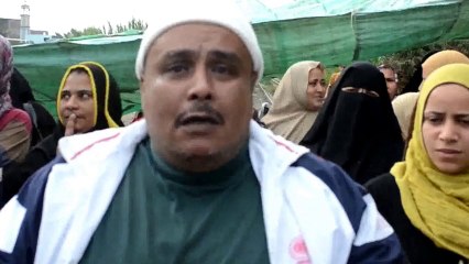 إستمرار قطع خطوط السكة الحديد أمام وبريات سمنود للمطالبة بصرف الرواتب المتأخرة