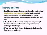 Real Estate Script, Ready Made Real Estate Script, real estate software, PHP Real Estate Script