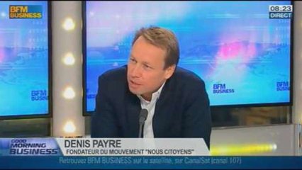 "Il faut redonner la parole à la société civile", Denis Payre, dans GMB – 18/11