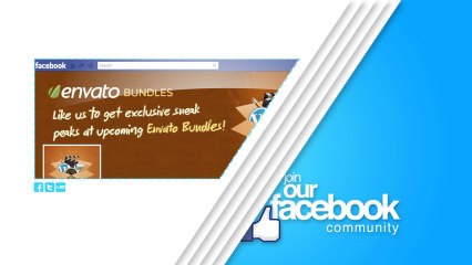 Social Promotion - After Effects Template - Like us
