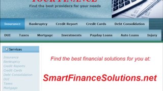 SMARTFINANCESOLUTIONS.NET - Bankruptcy or make payments which is better?