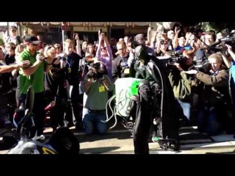 Batkid Saves Damsel in Distress