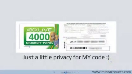 Free Microsoft Points Generator - Free Xbox Live Codes Generator 2013