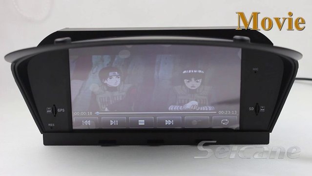 BMW 5 Series E60 aftermarket OEM gps navigation dvd