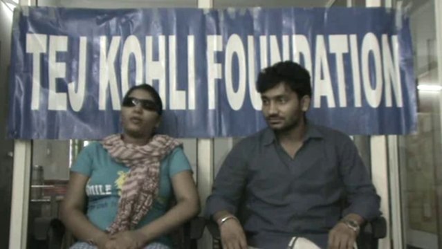 Ms.Priyanka got Benefits of Corneal Transplantation by Tej Kohli Foundation