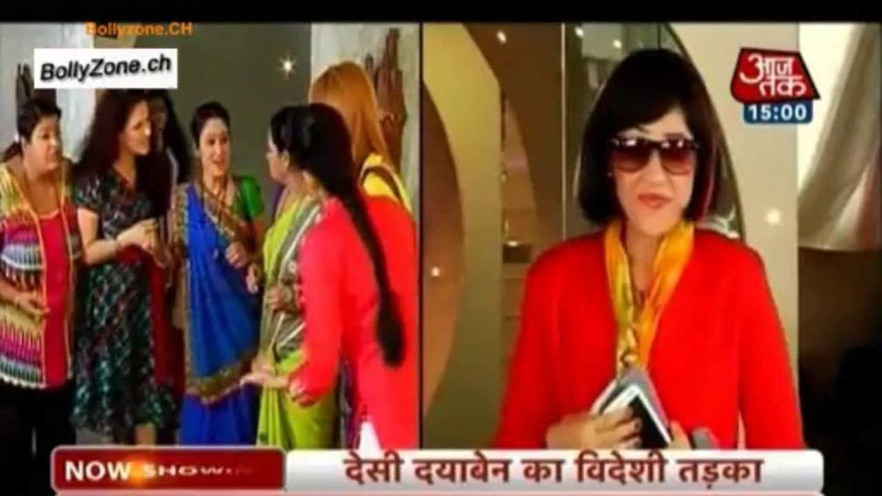 Desi Daya Ben Videsi Tadka!! - Taraq Mehta Ka Oolta Chashma - 18th Nov 2013