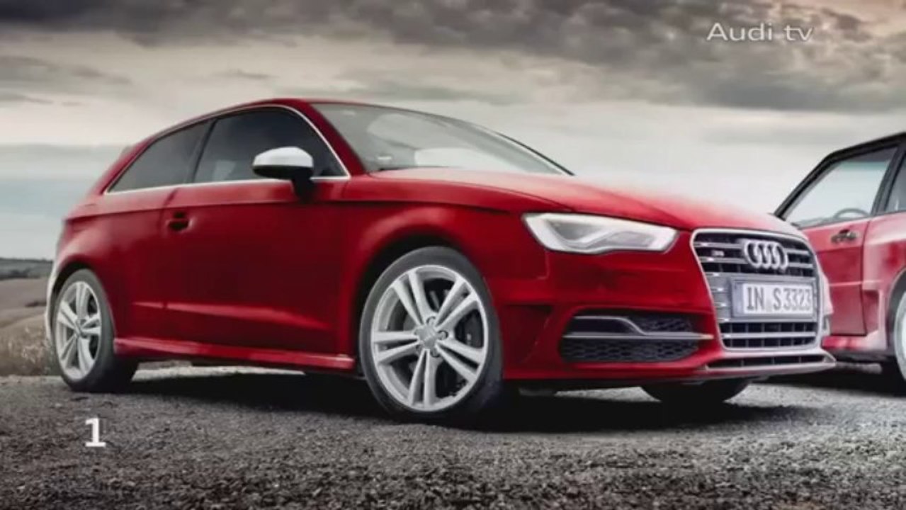 Audi S3 contra Audi Quattro