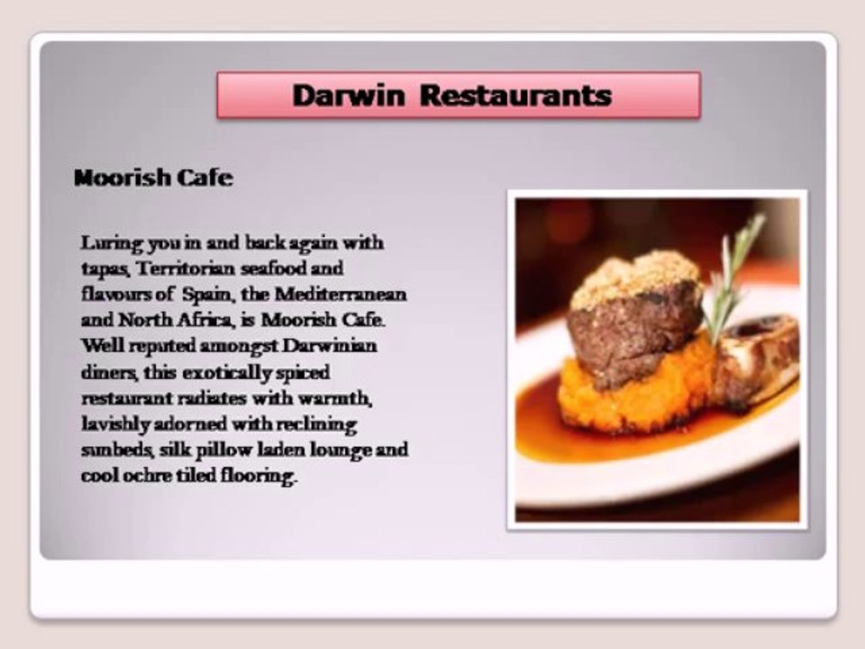 Darwin Restaurants in Australia