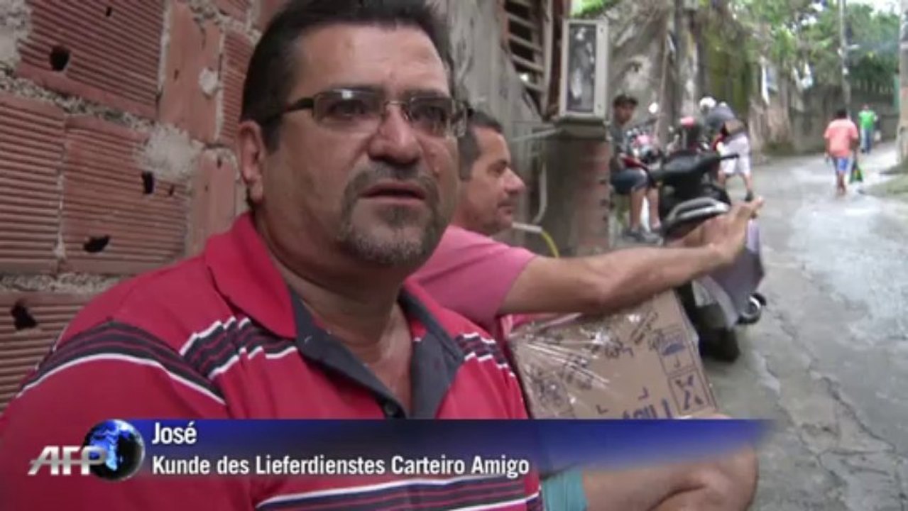 Wo Straßen keine Namen haben: Briefträger in der Favela