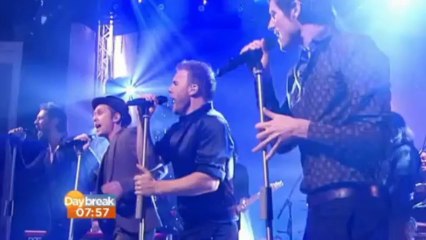 Gary Barlow Daybreak - 18-11-13