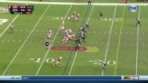 Jaguars defense, sack, 7-yd loss