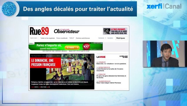 Thibault Lieurade, Xerfi Canal La stratégie d'info des pure players sur le web