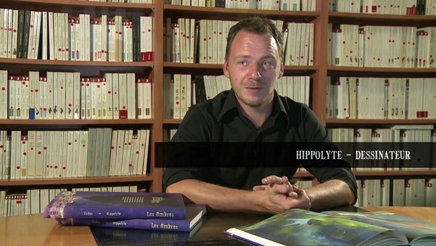 Les Ombres : la bande-dessinée présentée par Hippolyte son dessinateur