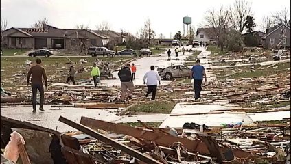 La région du Midwest américain sous la menace de tornades