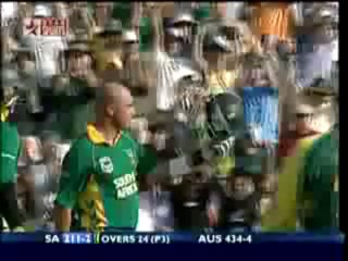 World Record 438 Run Chase Match-South Africa vs Australia