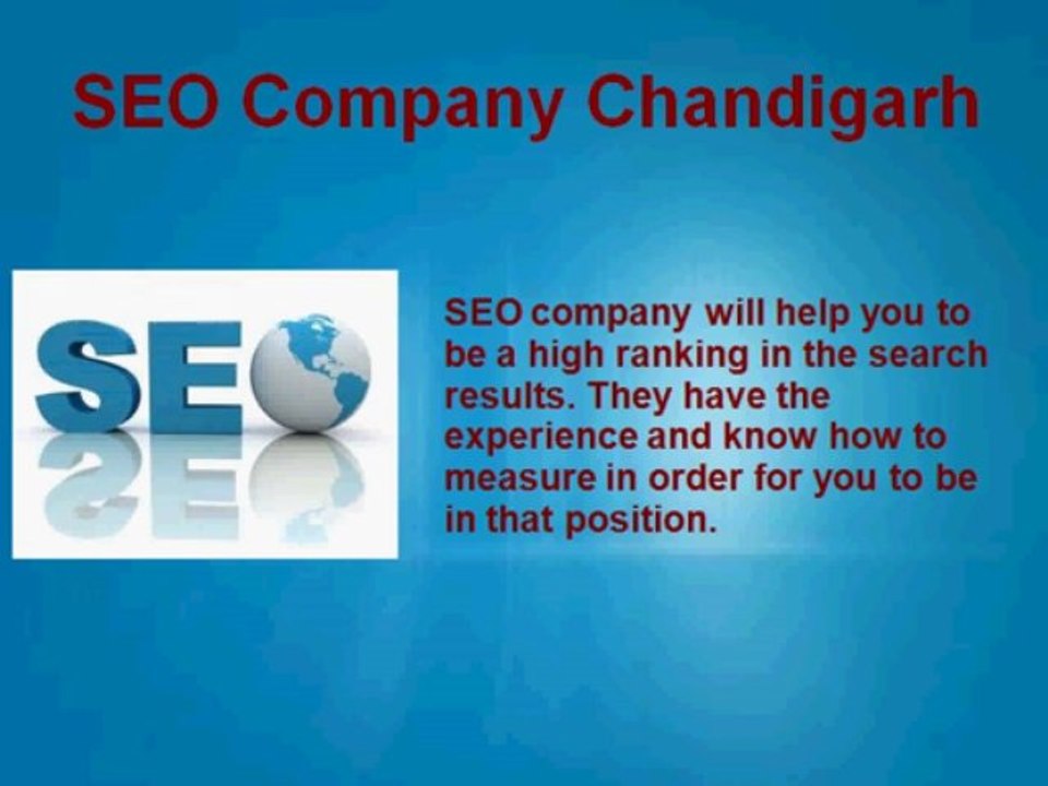 SEO Company Chandigarh