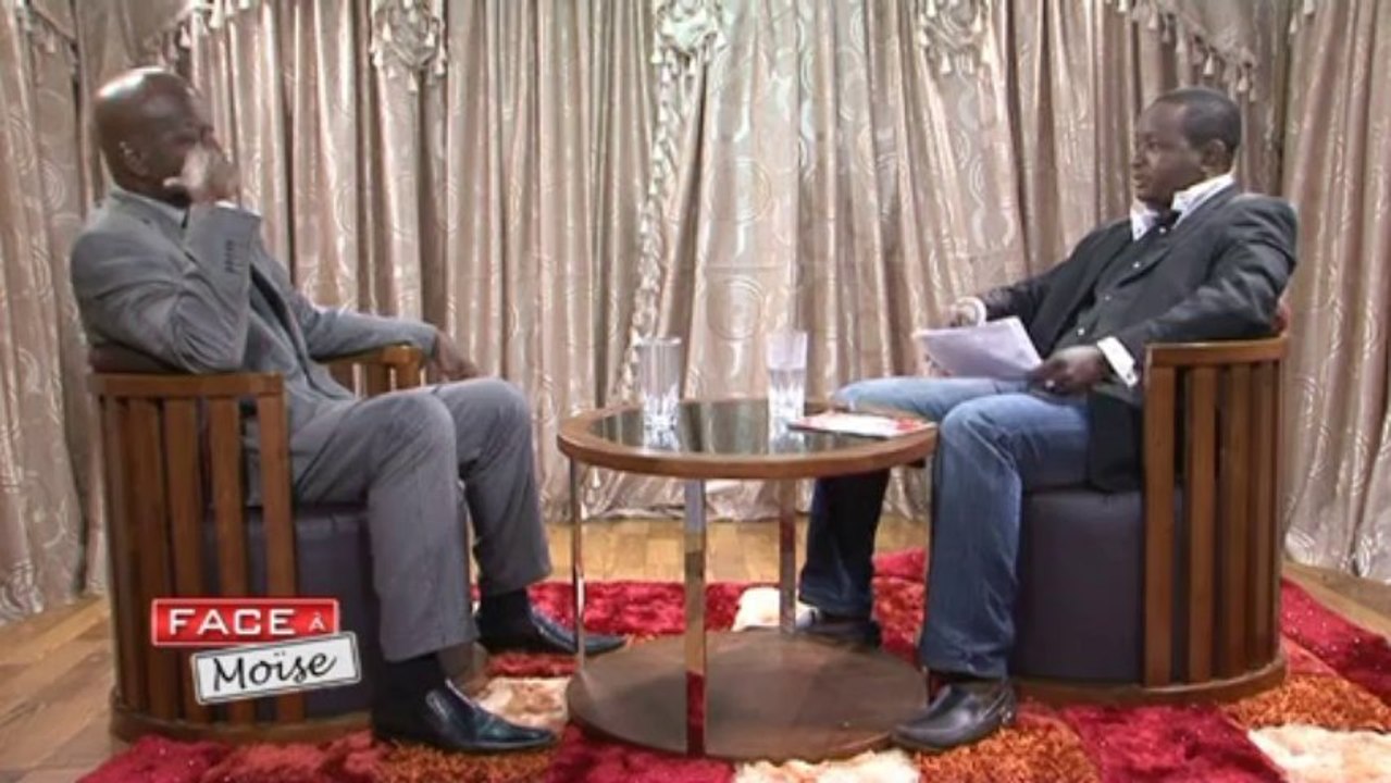 Fodé Mohamed Soumah dans l'émission "Face à Moïse sur Espace TV le 25 octobre 2013 à Conakry