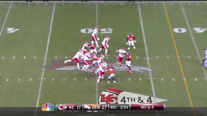 Broncos defense, 4th down failed