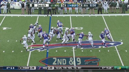 WR Goodwin, 17-yd, run