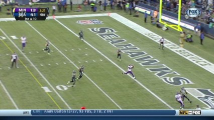 QB Cassel to WR Wright, 21-yd, pass, TD