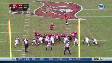 Lindell, 46-yd FG