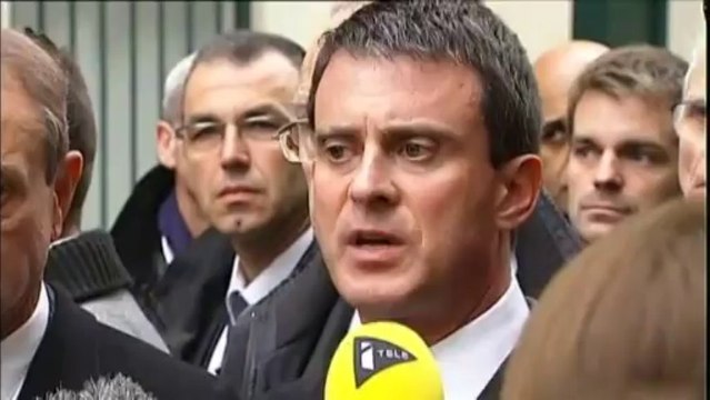 On ne peut pas accepter qu'on s'en prenne à un journal , déclare Valls