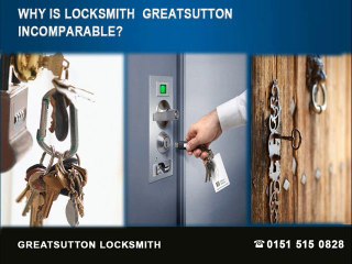 Locksmith Great Sutton  CH66 3PG Call 0151 515 0828