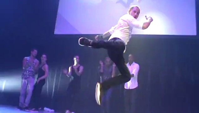 Dresden DER Touristik Galaabend im Eventwerk Come Closer 09.11.2013 Katalogvorstellung Event Onlinebuchung im Reisebüro Fella Hammelburg Breakdance, Breaking, B-Boying bzw. B-Girling