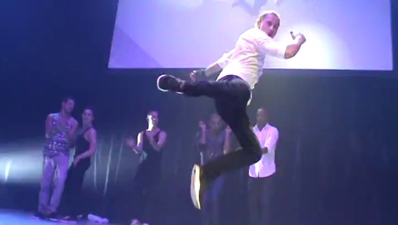 Dresden DER Touristik Galaabend im Eventwerk Come Closer 09.11.2013 Katalogvorstellung Event Onlinebuchung im Reisebüro Fella Hammelburg Breakdance, Breaking, B-Boying bzw. B-Girling