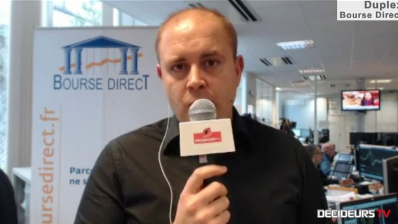 18/11/13 : Les Experts de Bourse Direct dans l'émission "Duplex Bourse" sur Décideurs TV