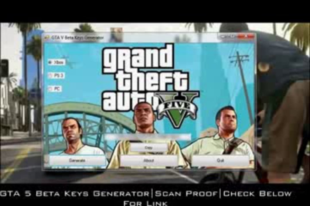 ▶ GTA 5 Key Generator Keygen Crack * Link in Description + Torrent PC,PS3,XBOX